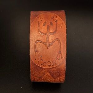 Coqui Brown Leather Bracelet
